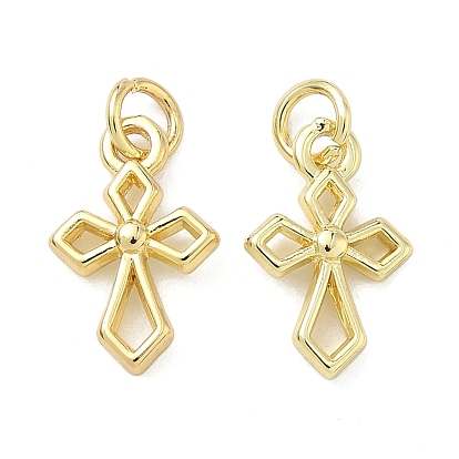 Латунные подвески, крест прелести, с целью перехода в кольце