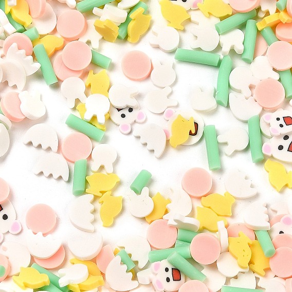 Ручной полимерной глины кабошонов, разнообразные