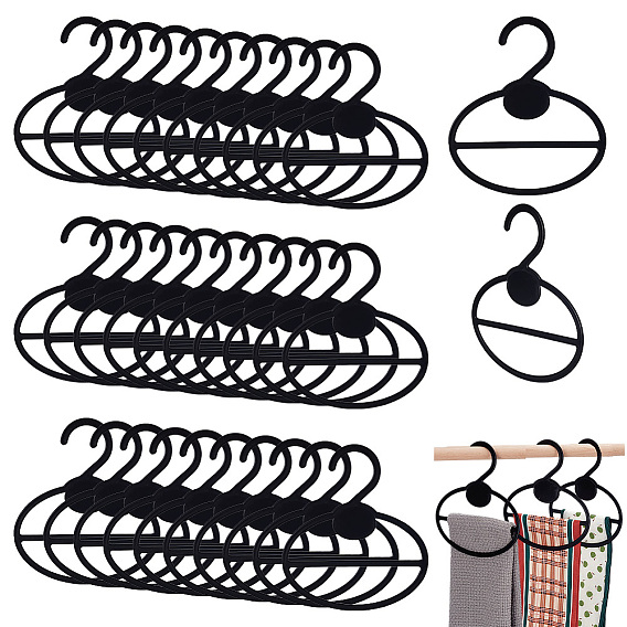Вешалка из полипропилена для шарфа, овальные