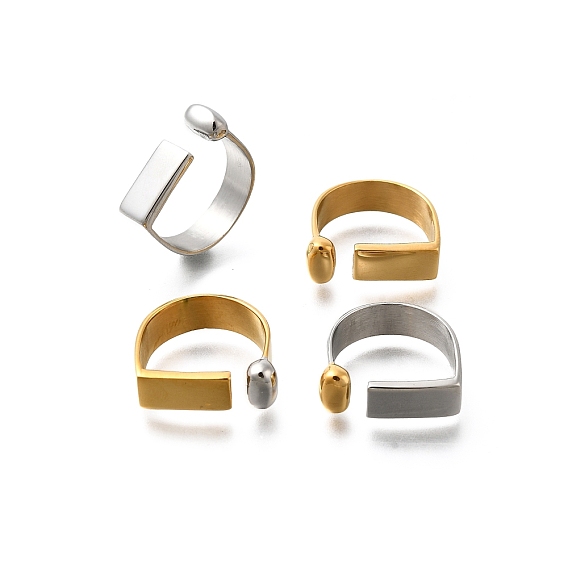 Прямоугольник 304 манжетные кольца из нержавеющей стали