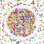 5 Style Glass Seed Beads, for DIY Jewelry Making, Round