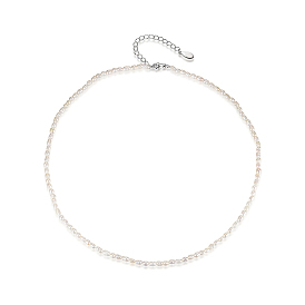 Colliers bohèmes en argent sterling et perles d'eau douce