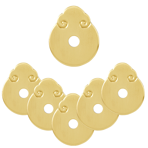 6Pcs Brass Handle Washers, Hardware Accessories