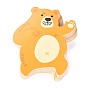 Bear Shape Paper Candy Lollipops Cards, for Baby Shower and Birthday Party Decoration