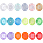 180Pcs Plastic Mini Disc Display Decorations, Micro Landscape Decoration Accessories