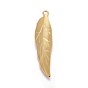 201 Stainless Steel Pendants, Leaf