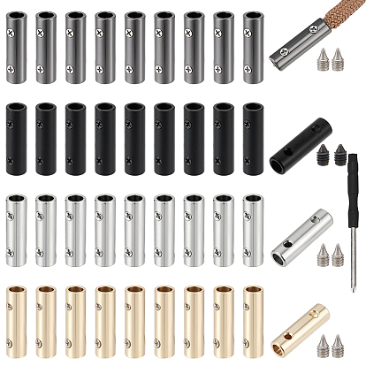 Заглушки из сплава, с крестообразными отвертками из углеродистой стали, колонка