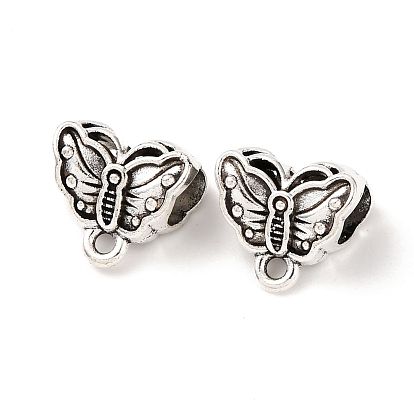 Тибетский стиль сплава кулон поручительств, бабочка