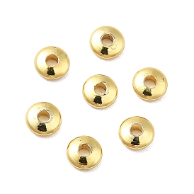 Rack Plating Brass Beads, Donut