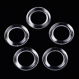 Transparent Acrylic Links Rings, Ring