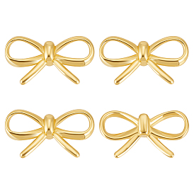 4 шт. 925 бусины из стерлингового серебра, бусины в форме бантика, с замшевой тканью из поликарбоната квадратной серебряной полировальной салфеткой