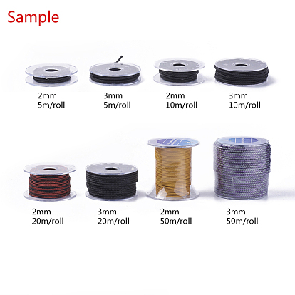 Braided Steel Wire Rope Cord, Jewelry DIY Making Material, with Spool