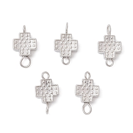 Подвески-перемычки из сплава, с 304 двойными петлями из нержавеющей стали, цвет нержавеющей стали