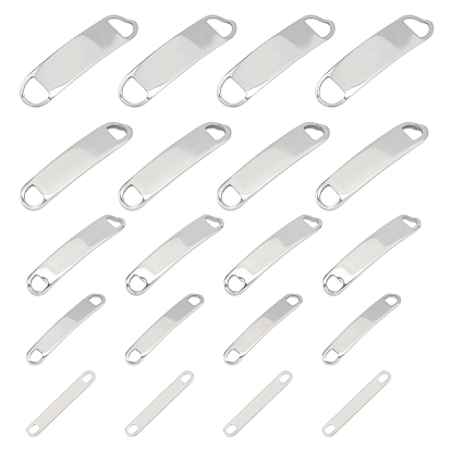 304 Stainless Steel Links Connectors, Mixed Shapes