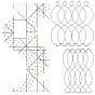 Transparent Acrylic Alignment Clothes Rulers, Ruler Guide, for Applying Vinyl and Sublimation Designs On Shirts