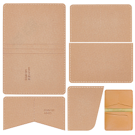 DIY Handmade Acrylic Coin Wallet Card Template Set