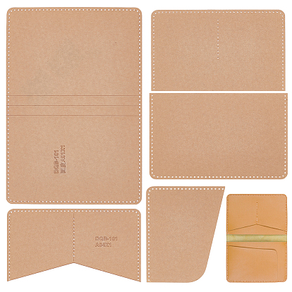 DIY Handmade Acrylic Coin Wallet Card Template Set