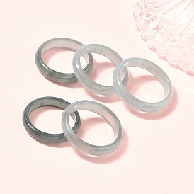 Кольца на палец из натурального жадеита