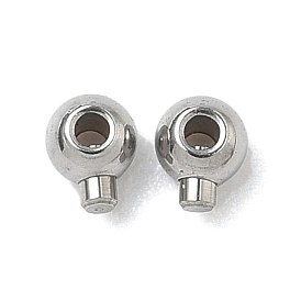 304 из нержавеющей стали обжимной бисер, круглые