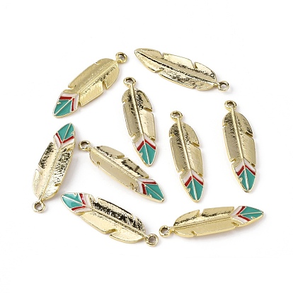 Pendentifs en émail , plume