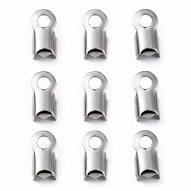 304 acier inoxydable replier sertir lesembouts cordon