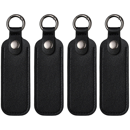 4 шт. маленькие флешки-накопители, брелок для хранения флешек из искусственной кожи, чехол-держатель для USB-флешек, 4 Цвета, надежный дорожный чехол, брелок, портативный маленький органайзер, чехол для переноски для мужчин и женщин, USB