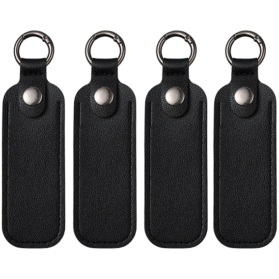 4 шт. маленькие флешки-накопители, брелок для хранения флешек из искусственной кожи, чехол-держатель для USB-флешек, 4 Цвета, надежный дорожный чехол, брелок, портативный маленький органайзер, чехол для переноски для мужчин и женщин, USB