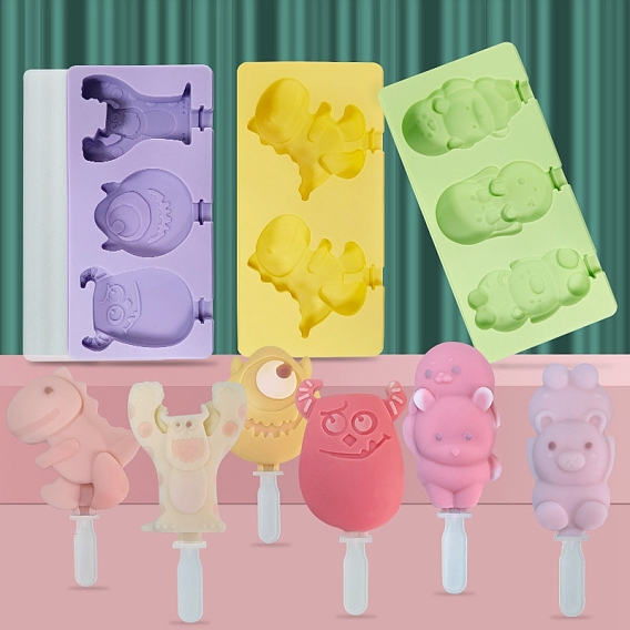 Ice Cream Candle DIY Food Grade Silicone Mold, Molds, Resin Casting Molds, for UV Resin, Epoxy Resin Craft Making