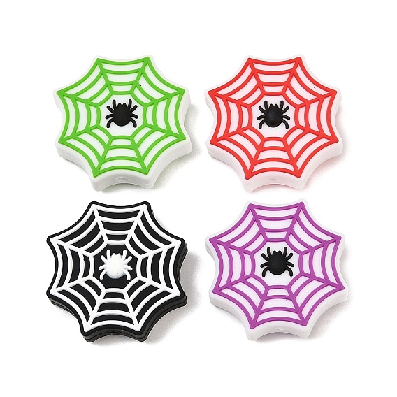 Силиконовые бусины, фокусные бусы, паутины