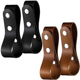 4шт. 2 цвета, кнут из искусственной кожи, для верховой езды