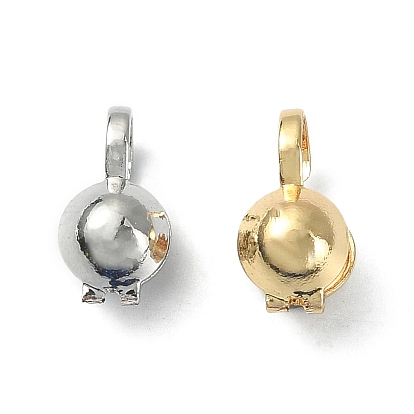 Латунной шариковой советы, Калотте заканчивается, крышка раскладушки, без кадмия, без никеля и без свинца, круглые