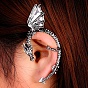 Alloy Dragon Cuff Earrings, Gothic Climber Wrap Around Earrings for Non Piercing Ear