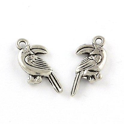 Pendentifs en alliage de zinc de style tibétain, sans plomb et sans cadmium, Pic, 24.5x12.5x3mm, Trou: 2mm, environ294 pcs / 500 g