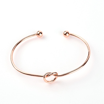 Iron Cuff Bangles, Torque Bangles, Knot