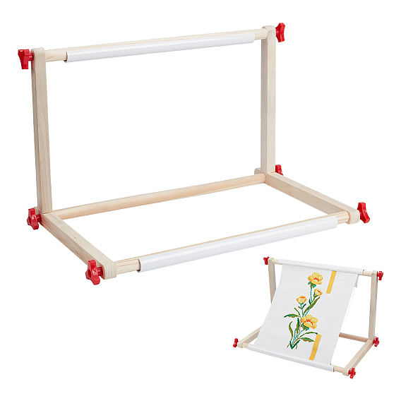 2 шт. деревянные пяльцы для вышивания крестиком, инструмент для вышивания