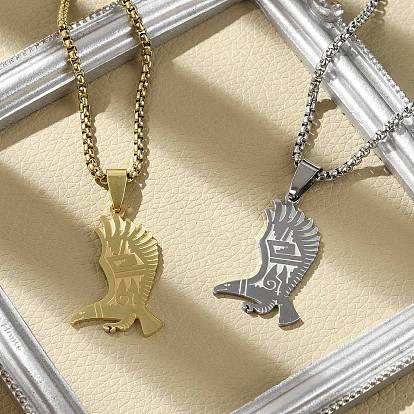 201 ожерелья с подвеской в виде орла из нержавеющей стали