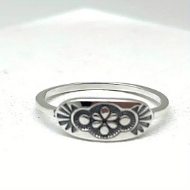 Кольца из цинкового сплава для женщин, цветок