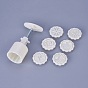 Plastic Moon Cake Moulds, Mid-Autumn Festival Hand-pressed Moon Cake Mold