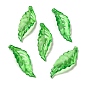 Transparent Acrylic Pendant, Leaf