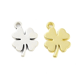 Стойки обшивки кулон сплава, гальваническое покрытие, не содержит никель-кадмия и свинца, четыре листа клевера