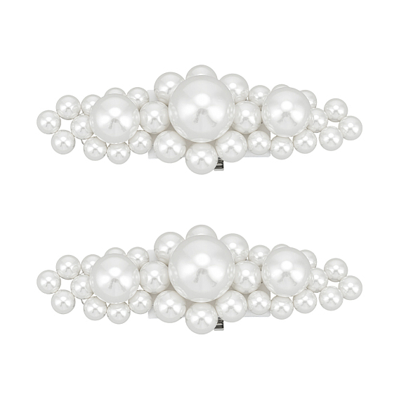 2шт. украшения для обуви из смоляных жемчужин, ромбовидные съемные застежки-пряжки из сплава для обуви