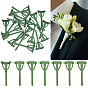 20Pcs Iron & Plastic Brooch Findings