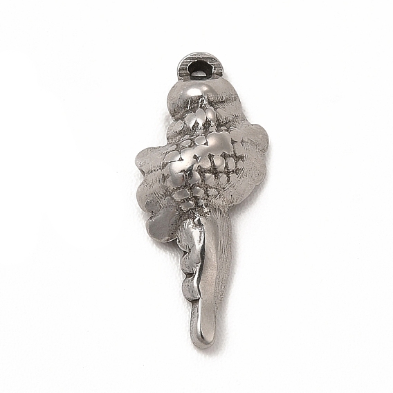 304 Stainless Steel Pendants, Conch