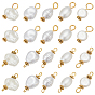 100 шт. 10 стили АБС-пластик имитация жемчуга подвески и соединители подвески фурнитура комплекты