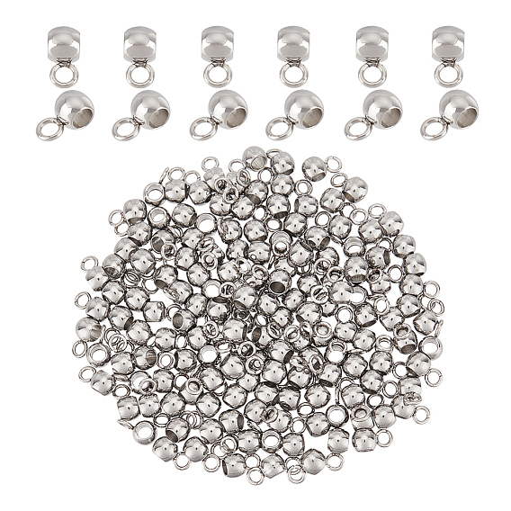 304 дуги из нержавеющей стали, петля под залог, Rondelle поруки бусы