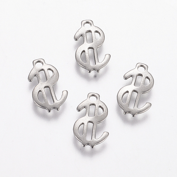 201 прелести нержавеющей стали, знак доллара