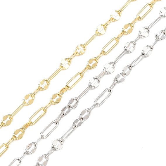 Латунные цепочки, без кадмия и без свинца, стойки покрытие, долговечный, несварные, с катушкой