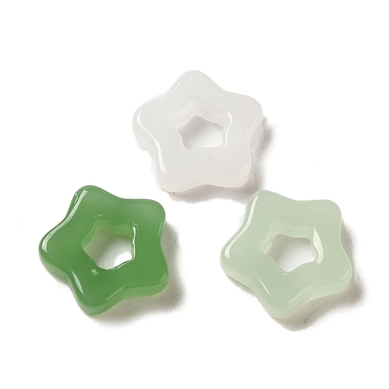 Бусины лэмпворк , звезда