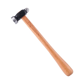 Молоток для чеканки железа, с деревянной ручкой