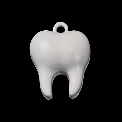 Alloy Enamel Pendants, Teeth Charms